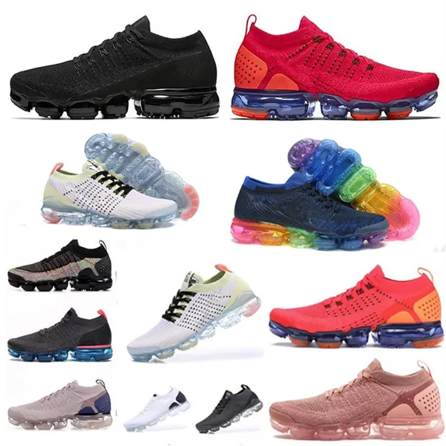 بخار Knit Max 2 0 Volt Fly 1 0 Mens Runnings Shoes Shoeakers Black White Women Reship Sports Shoes Maxes316Q