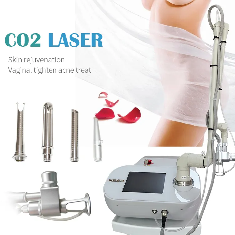 Portable CO2 Fractional Laser Stretch Marks Pigment Removal Skin Whitening Vagina Tightening Skin Rejuvenation Salon Use Machine