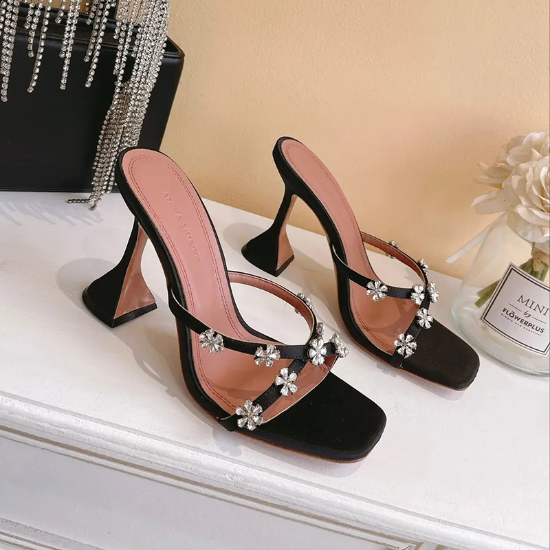 Flower heel slipper shoe 2025
