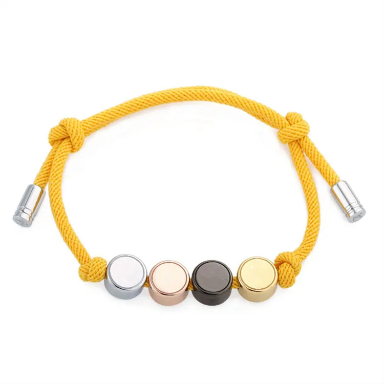 Lussuoso braccialetto di moda Uomo Donna Corda a mano Coppie Braccialetti Braccialetti personalizzati Gioielli vintage Boho Bracciale dell'amicizia abbinato