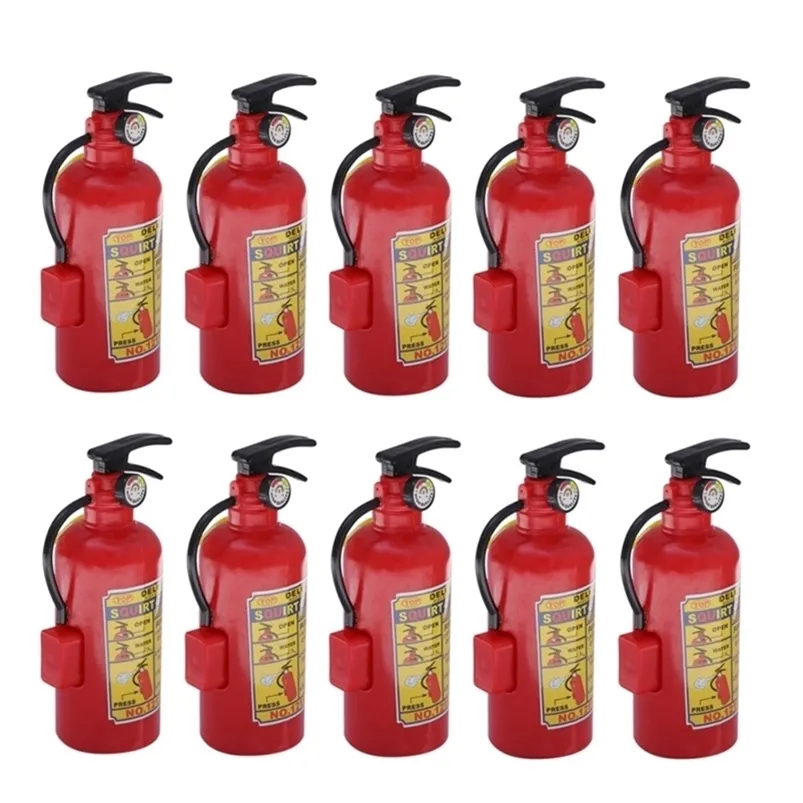 Gun Toys 10st Novely Fire Extinguisher Water Summer Beach Bath Swim Children Gift for Kids Play Mini 220905