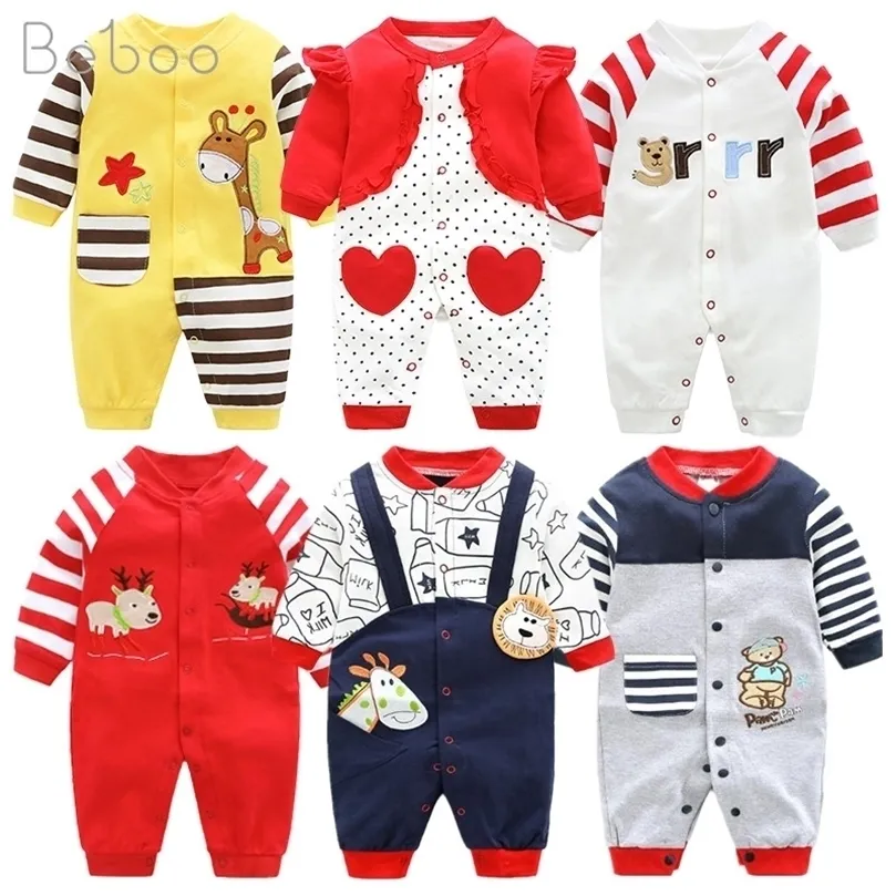 Unisexe Rompers Born Jumps Curchyman Gentleman Automne Long Sleeves Rompers Cotton Baby Clothes For Boys Girls Outfits Infantil C 331