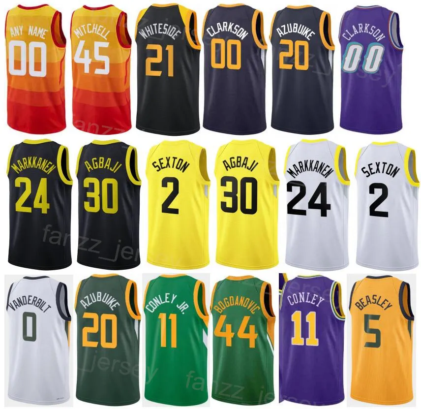 Print City Icon Basketball Edition Collin Sexton Jersey 2 Lauri