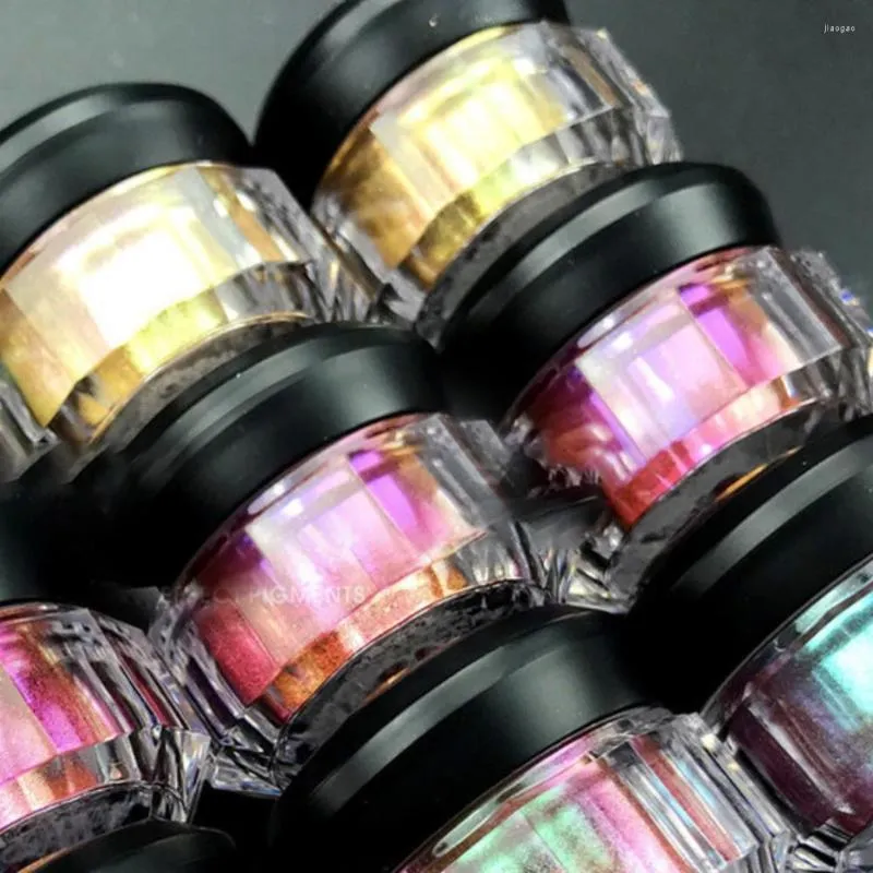 Eye Shadow High Quality Professional Light Changing Eyeshadow Pigment Glitter Multi Purpose Chameleon Beauty Makeup