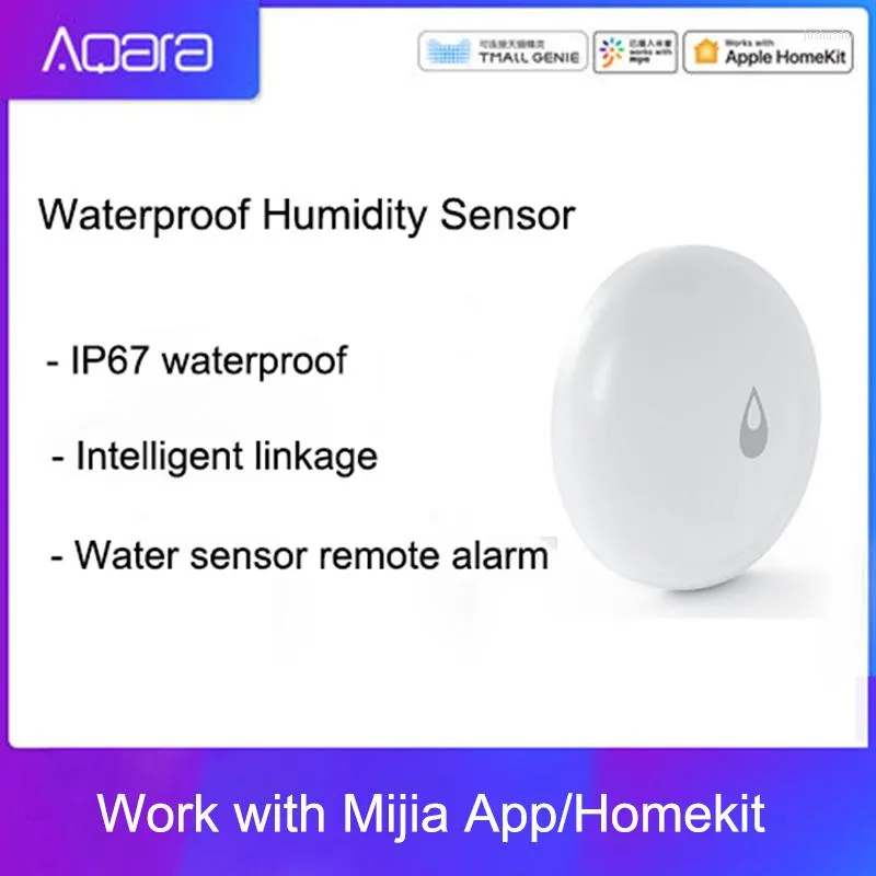 Smart Home Control Original Aqara IP67 Waterproof Humidity Sensor Water Remote Alarm APP