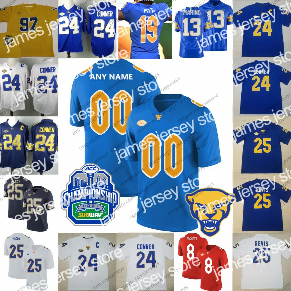 American College Football Wear Custom 2022 Pittsburgh Panthers