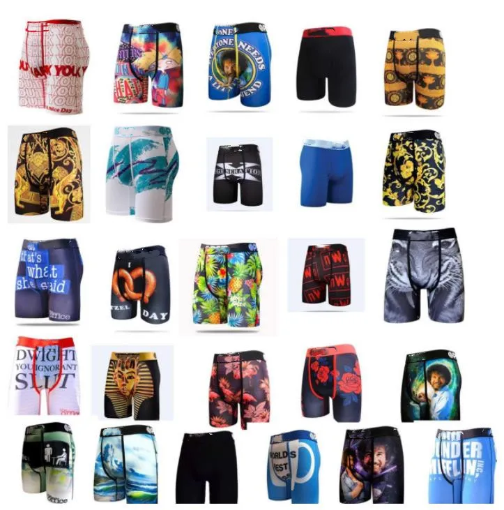 Diseñador de algodón hombres calzoncillos boxeadores ropa interior para hombre transpirable marca boxer logo calzoncillos boxer masculinos K3aM #