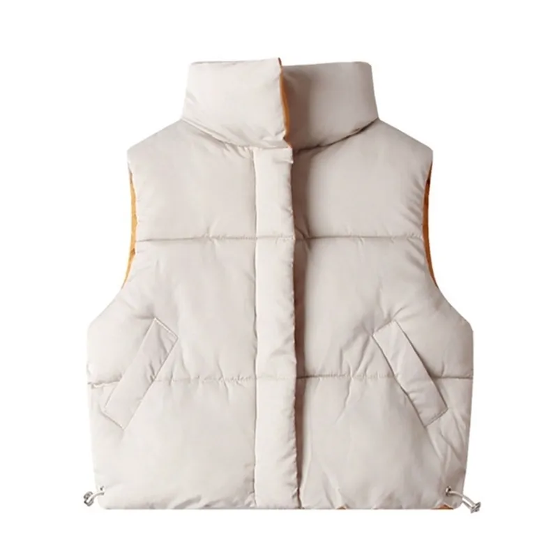 Gilet Automne Hiver Enfants Gilets 2-8 ans Gilets Chauds pour Garçons Filles Gilets Épais Enfants Veste Sans Manches Jaune Rouge Couleur 220905