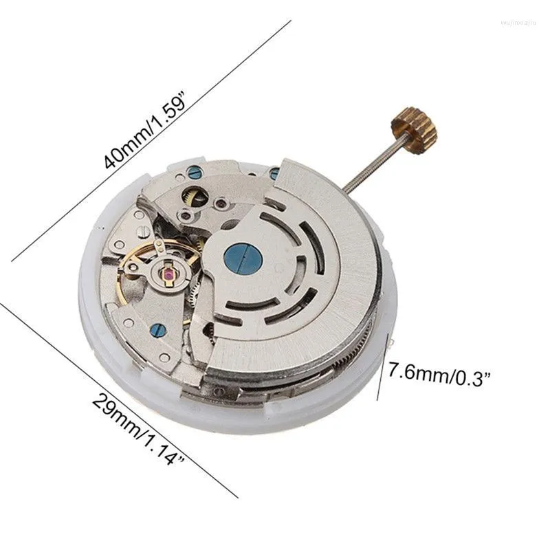 Zestawy do naprawy 2813 8205 Ruch automatyczny podwójny kalendarz Data Dokładność Dokładność Dokładność Bezpośrednia wymiana dla mechanika337H