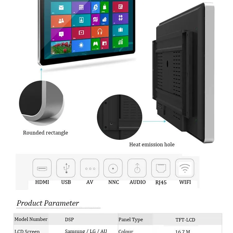 NEW Capacitive Screen 49inch Touch All In One Computer PC 40mm Ultrathin Desktop Wholesale