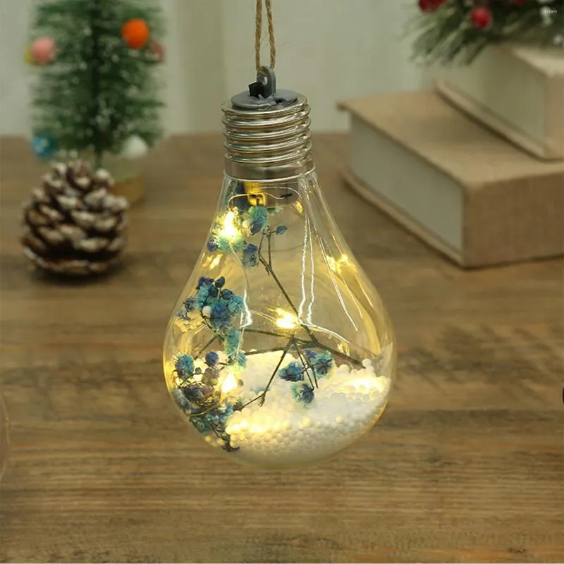 Strings Ball LED String Lights Outdoor Chain Garland Christmas Home Fairy Decor Wedding Garden Bulb Party H5P3