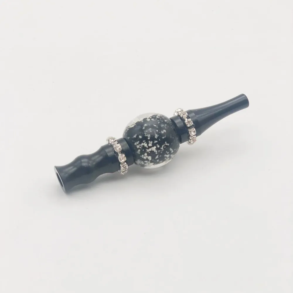 3.41 pouces nector collecteur paille Pipes à fumer verre épais embouts de filtre tube embouts pour dabber de cire à l'huile