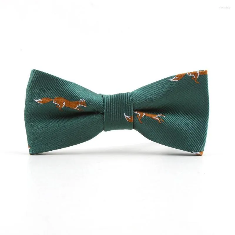 Papillon Moda 6 pz/lotto Bowtie Fatto A Mano Animale Pesce Granchio Modello di Ancoraggio Per Bambino