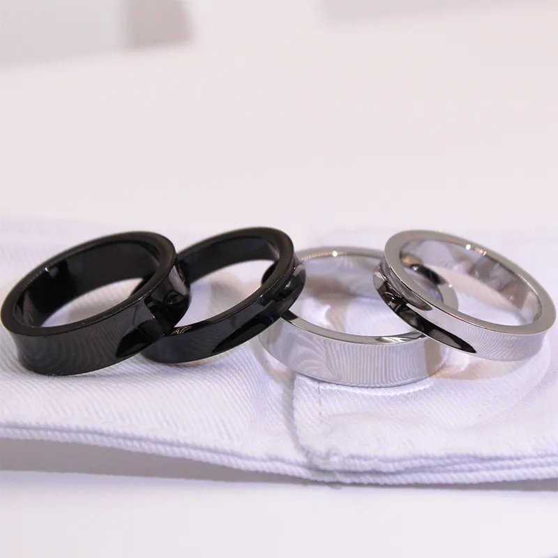 T Designer Anel de Prata de Alta Qualidade Aço Titânio Melanan Anéis Marca de Luxo Homens Mulheres Moda Para Anel Festa Acessórios de Casamento Dia dos Namorados Enviar Presentes para Namorada