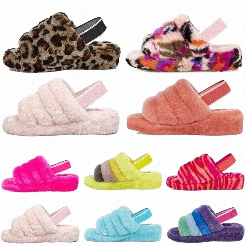 Slippers 2022 Puffer Australian Womens Wgg Australia Fluffy Slippers