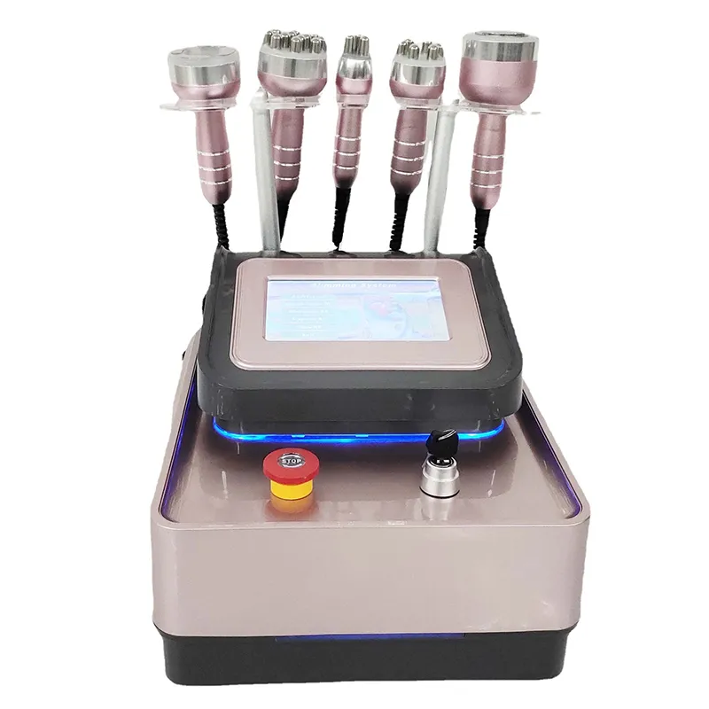 Lipo professionnel amincissant la machine 40K ultrasons radiofréquence cavitation rf élimination de la cellulite modelage de la peau raffermissement du visage perte de graisse salon spa utilisation