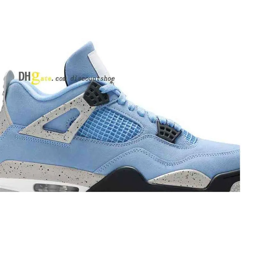 4 University Blue Basketball Shoes Sneakers CT8527 400 최고의 버전 패션 트렌드 290X