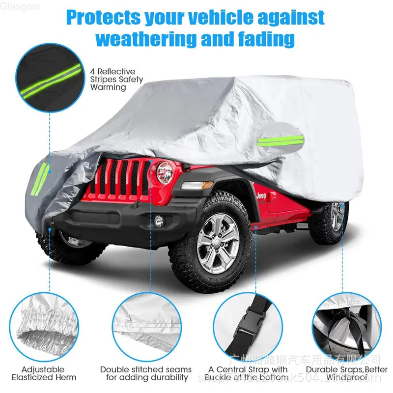 Kayme – Housse De Protection Pour Voiture Jeep, Imperméable, Avec