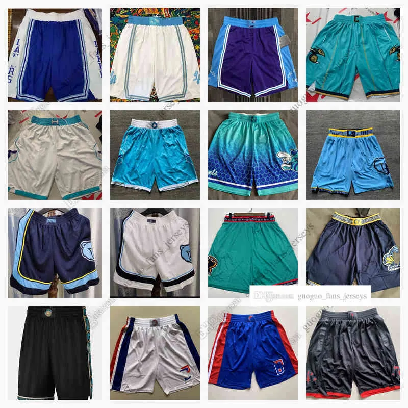 Basketball Shorts 2021 2022 Team Print New City Short Sport Wear Pant