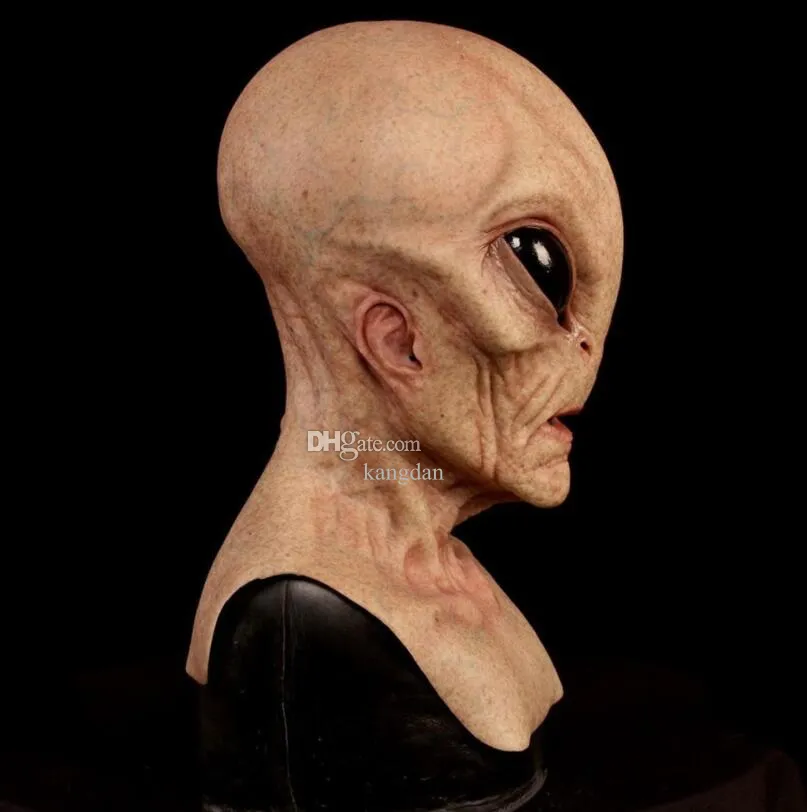 Korkunç Silikon Yüz Maskesi Gerçekçi Uzaylı UFO Ekstra Karasal Parti Ve  Korku Kauçuk Lateks Cadılar Bayramı Kostüm Partisi Komik Prop Oyuncaklar  Için Tam Maskeler Yi TL294.87 | DHgate