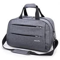 Men Travel Handbag Weekend Carry on Luggage Bags Men Duffel Shoulder Bag Luggage Overnight Gray maletas13017