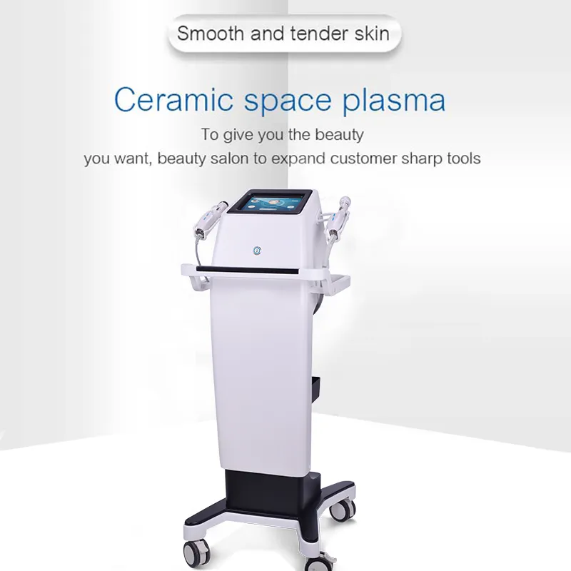 Machine de raffermissement de la peau de traitement facial de beauté de plasma de rf