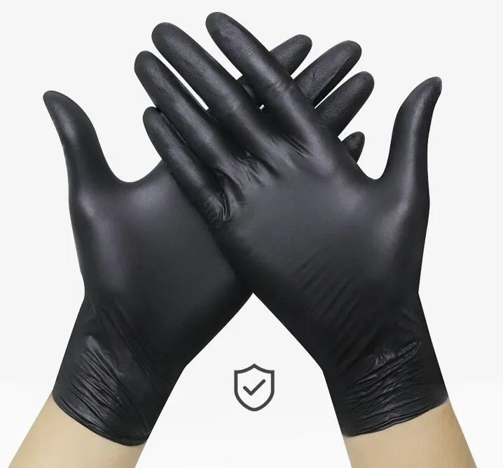 Fünf-Finger-Handschuhe, spezielle Küche, dickes Nitril, chirurgisches Geschirrspülen, Silikonkautschukhaut