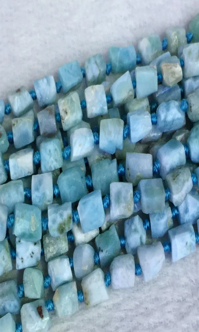 Целая натуральная подлинная сырая минеральная синяя ларимар ручная среза