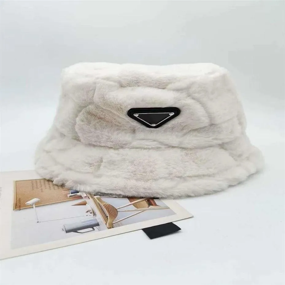 겨울 따뜻한 디자이너 버킷 모자 모자 패션 두껍게 모자 캐주얼 고전 고품질 두개골 모자 비니 4 색상 199n