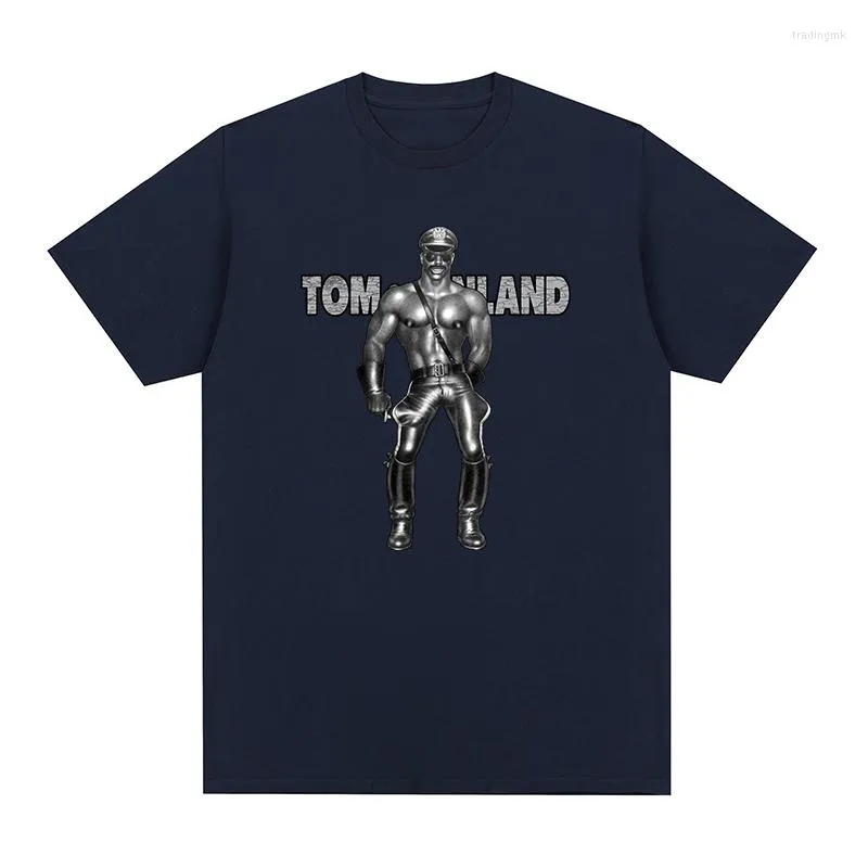 T-shirts pour hommes Tom de Finlande et T-shirt lourd Cotton Men Shirt Tee Tshirt Womens Tops Unisexe