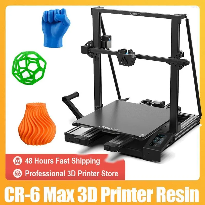 Printers CR-6 Max 3D Printer High Precision Large Print Size Silent Motherboard Support Auto Leveling Filament Detection Resume Printing