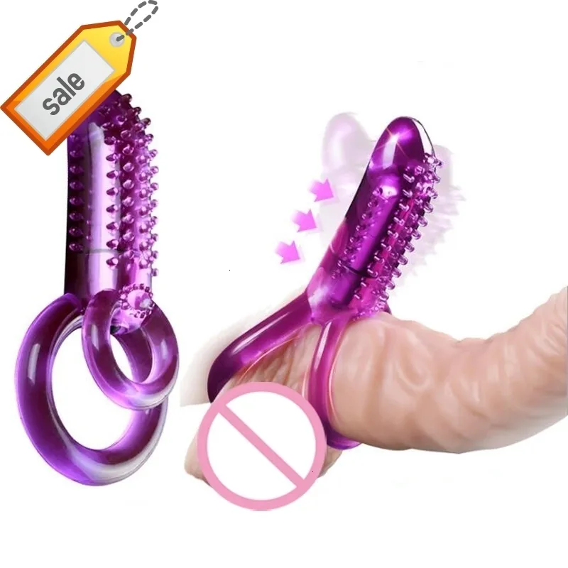 Juguetes Sexuales Masajeador Doble Vibrante Anillo De Pene Vibrador  Masculino Retraso Doble Anillo Pene Juguetes Hombres Extensión Clímax  Productos Eróticos Para Adultos Bolsa De 36,41 €