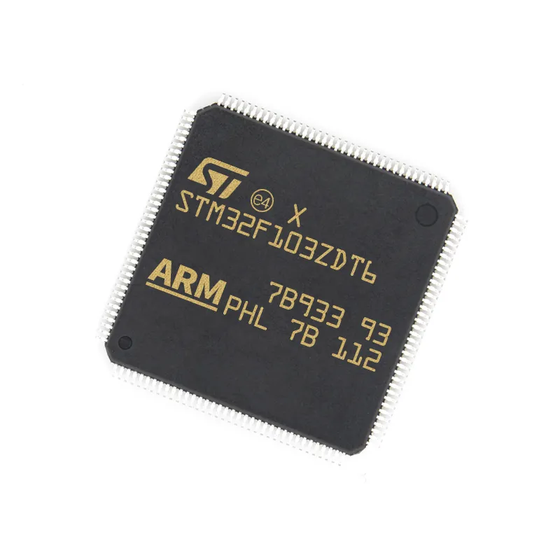 NEW Original Integrated Circuits MCU STM32F103ZDT6 STM32F103 ic chip LQFP-144 72MHz 384KB Microcontroller