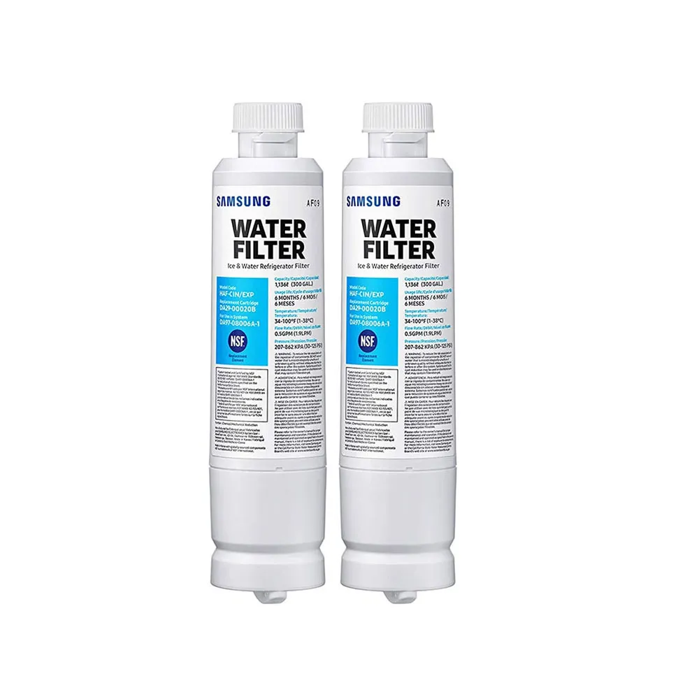 2 confezioni Samsung DA29-00020B HAF-Cin/Exp Filter dell'acqua del frigorifero