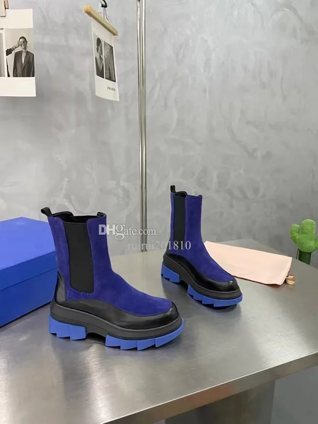 Сапоги с лодыжкой Martin Boots Толстая нижняя одежда для женской роскошной открытой зимней кожаной коробки Eur 35-41