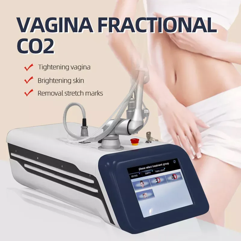 CO2-fraktionsmaskin f￶r vagina t￤tning av borttagning av pigmenthud.