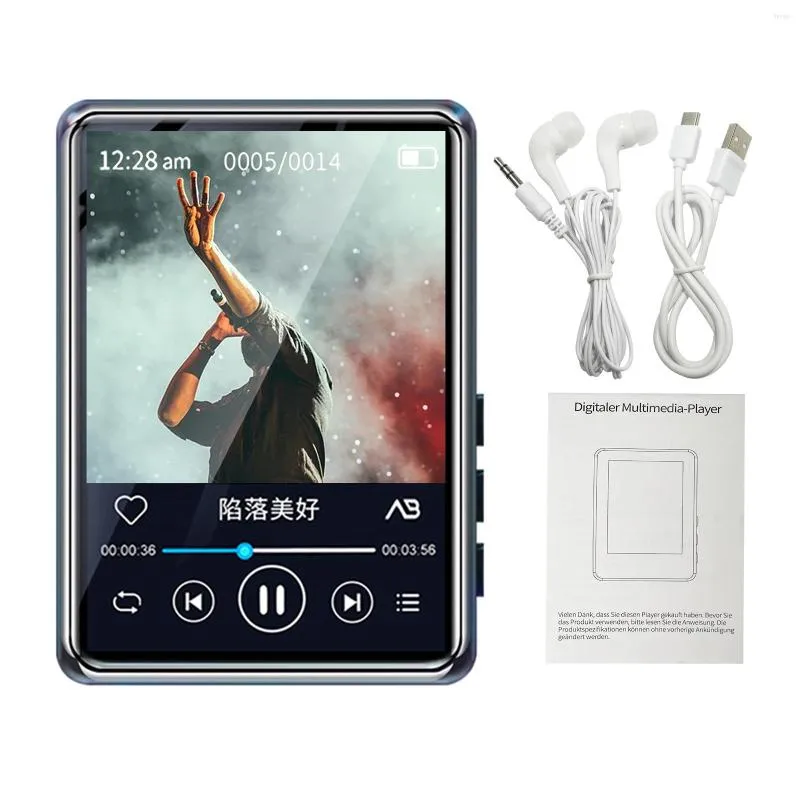 Mahdi M20 Portable Multimedia Player BT MP3 Music Speaker Lossless Sound Video With FM Radio Voice Recorder