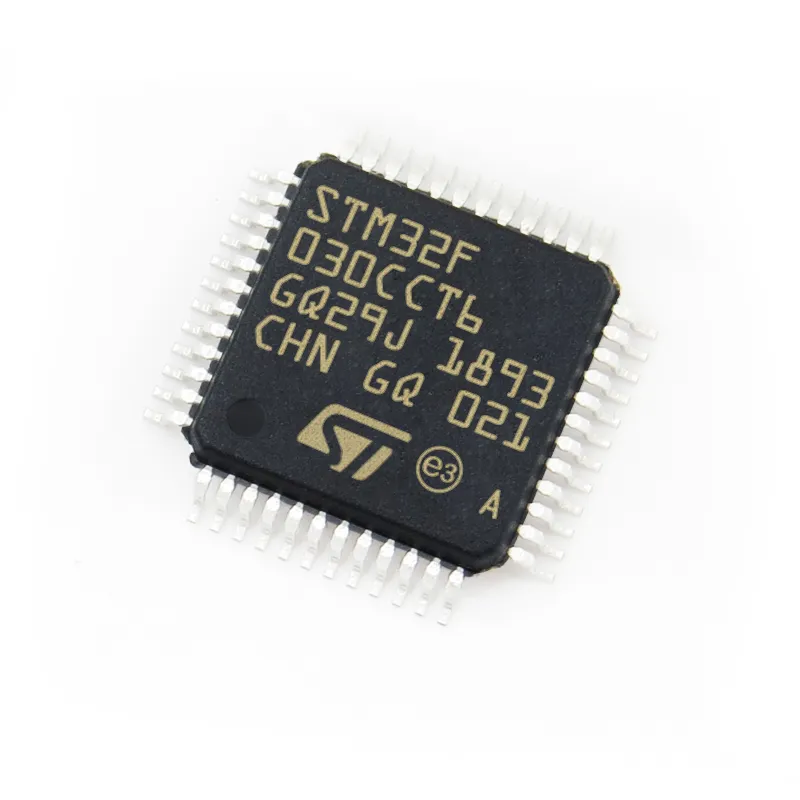 新しいオリジナル統合回路STM32F030CCT6 STM32F030 ICチップLQFP-48 48MHz 256KBマイクロコントローラー