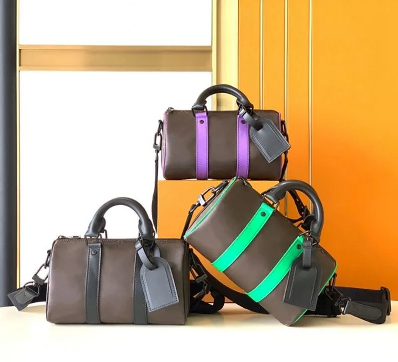 Moda seyahat çantası keepall bandoulie lüks monogramlar çanta kadın erkekler tasarımcı crossbody omuz deri çanta yastık tote crossbody küçük