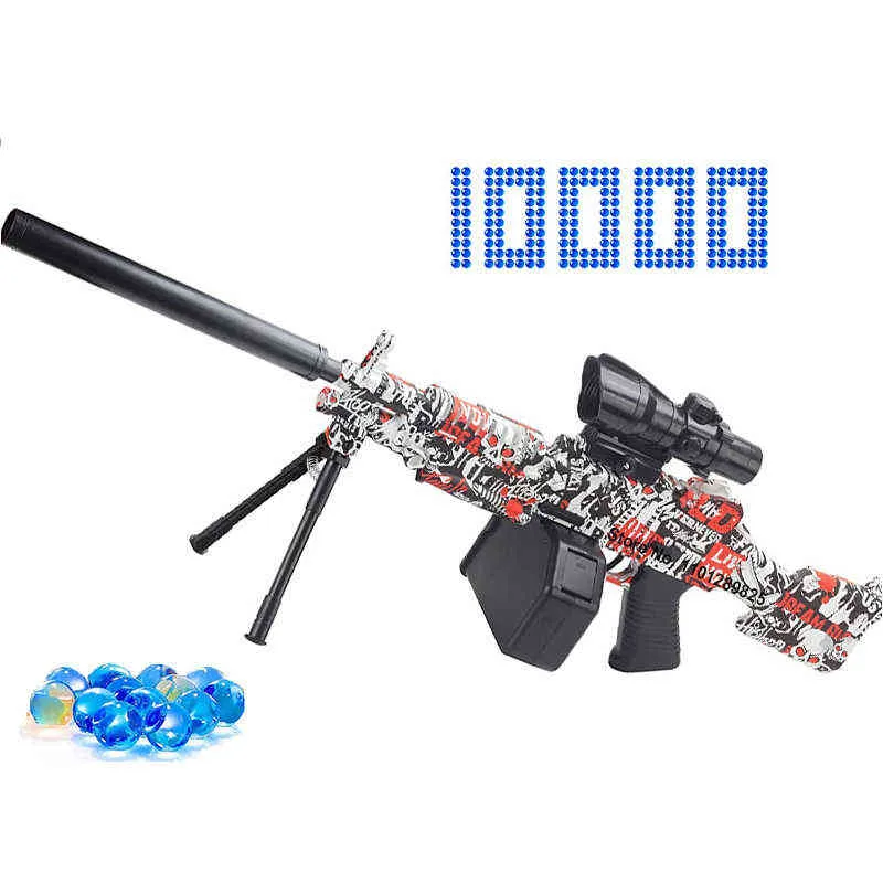 M416 Electric Gel Blaster Toy Gun Rifle M249 Paintball Outdoor Game Airsoft Submachine Pistol