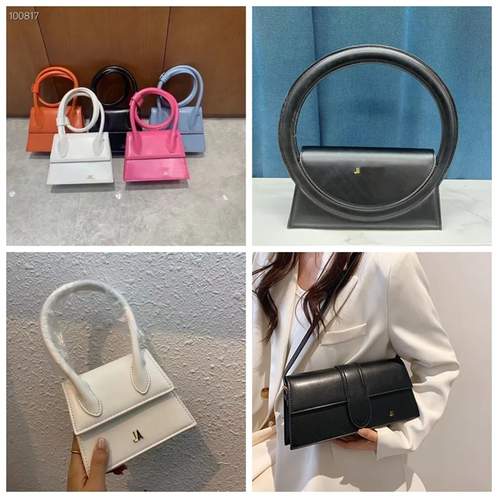 2022 kvinnor berömda väska märke pu läder axel Mode crossbody väskor lyx designer Cross Body små plånböcker mini tote clutch rem