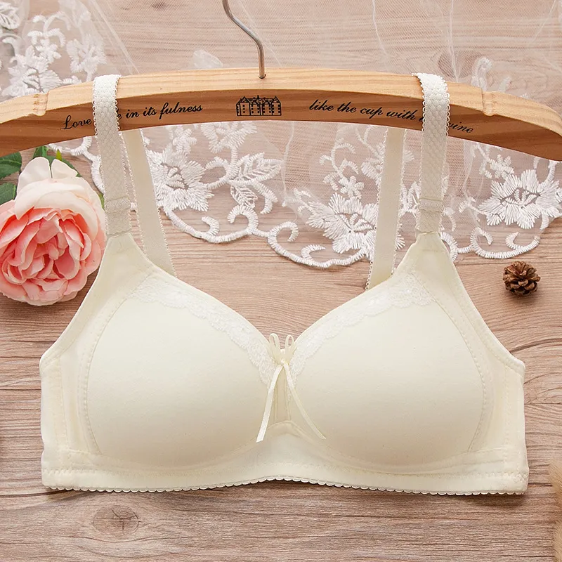 Wholesale Camisole Shelf Bra Cotton, Lace, Seamless, Shaping 