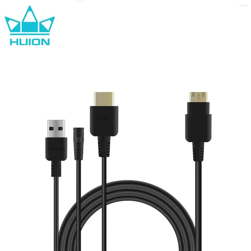 Компьютерные кабели Huion 3-в-1 кабель CB02 для GT-156HD v2 Kamvas 16 Графический планшет