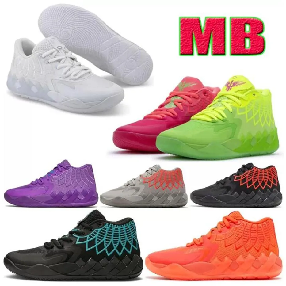 LaMelo Ball MB1 Rick Morty Men Lo Basketball Shoes For High Quality