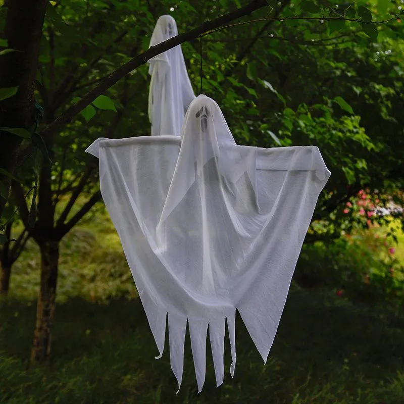 Festive Halloween Hanging Ghosts Front Yard Patio Pelouse Garden Party Decor et décoration de vacances