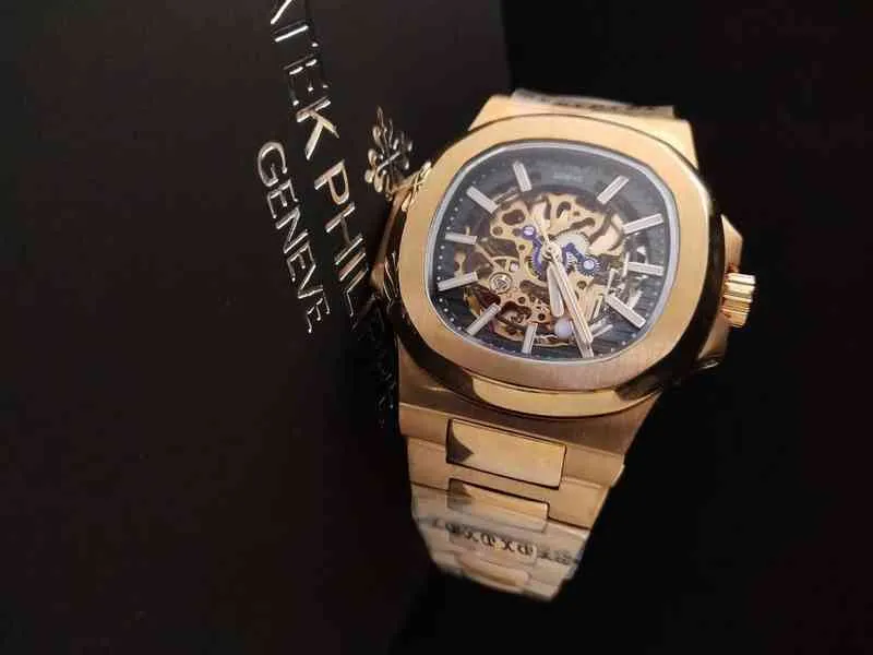 Luxe designer horloge mechanische horloges voor heren Geneve Automatic Qt9q polshorloge