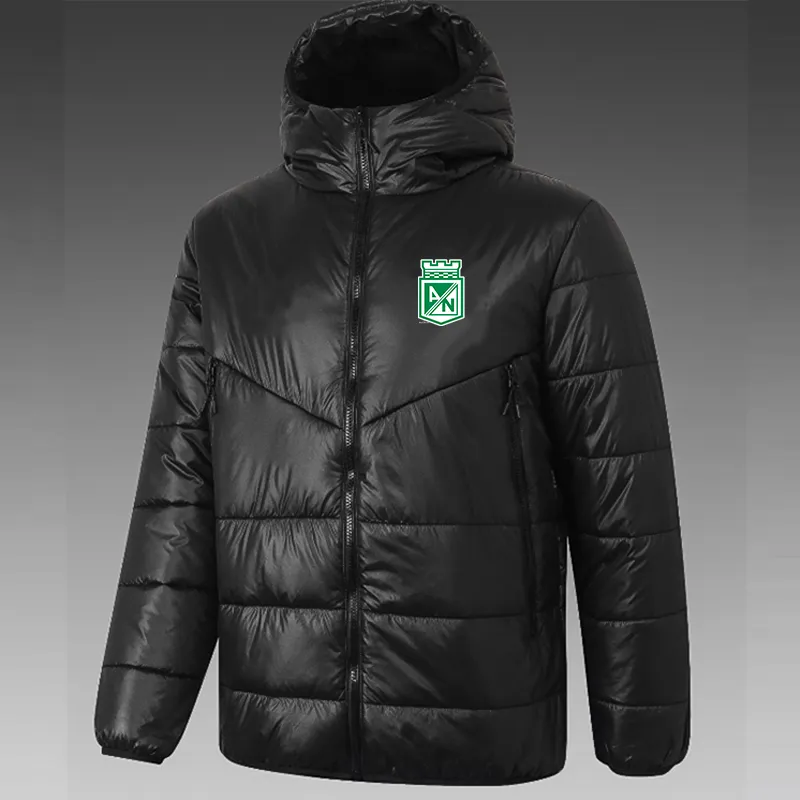 Atletico Nacional Ignis Down Parka Mens Soccer Hoodie Jacket Full