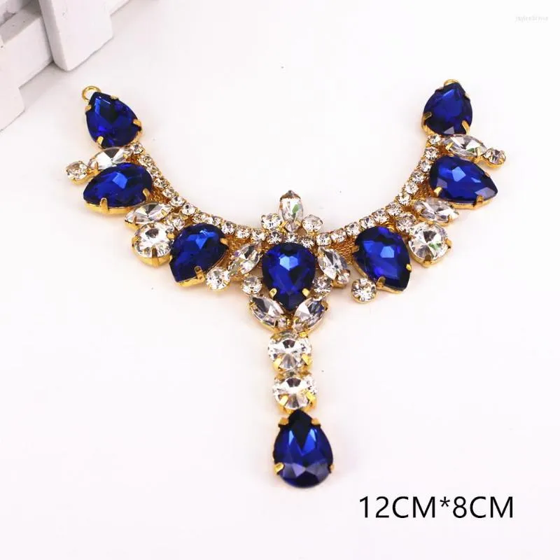 Headpieces Delicate Neckline Necklace For Headband Collar Drill Chain Rhinestones Waist Applique Sew Party Bright Wedding Dress Decoration