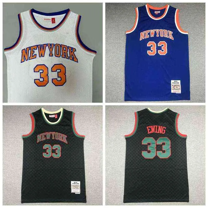 Basketball Jersey Men Patrick Ewing The Swing Man Sewed and Embroidered Jerseys