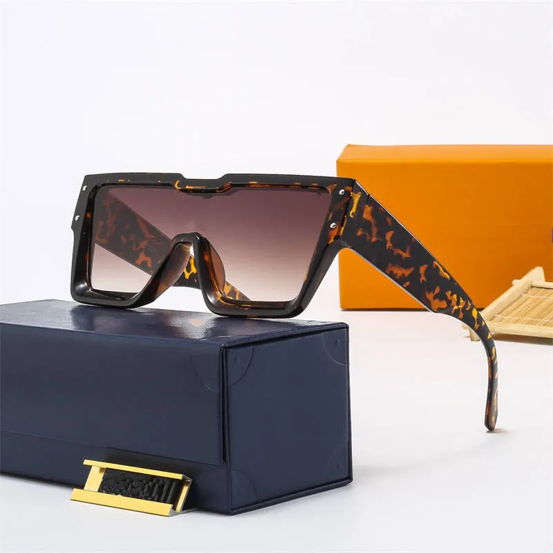 Blumenlinsen-Sonnenbrille, Designer-Sonnenbrille für Damen, PC-Vollrahmen-Lünette, modische hochwertige Luxus-Druckbrille, Herrenschirm, adumbral, mit Box